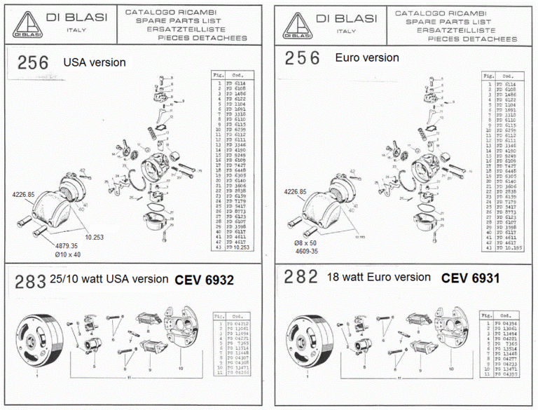 Di Blasi parts « Myrons Mopeds