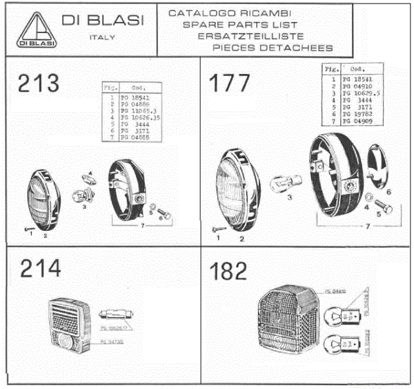 Di Blasi parts « Myrons Mopeds