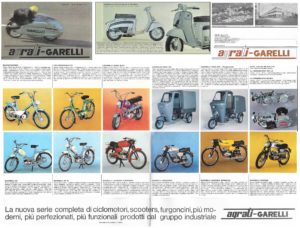 1968 Garelli 50cc Broncco moped mini bike engine vinyl decal sticker set
